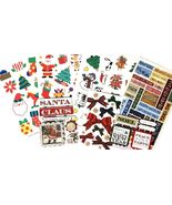 Scrapbooking Stickers, Punch Outs Pack Christmas Lot Embellishments - $146.26 MXN