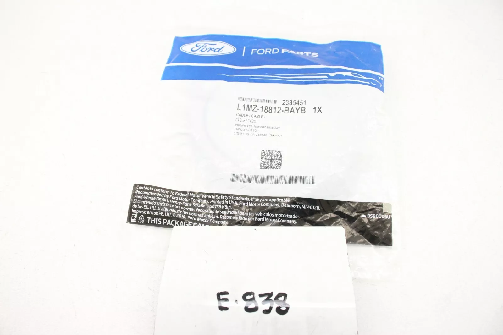 New Genuine OEM Ford Rear Camera Wiring 2020-2023 Explorer L1MZ-18812-BAYB - £13.29 GBP