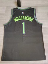 Men&#39;s  Zion #1 Williamson City Basketbsall Jersey Black 2024 - £27.96 GBP