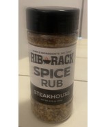 Rib Rack Steakhouse Spice Rub Simple Ingredients No Junk 5.75 oz - £8.82 GBP