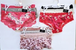 New French Affair Women&#39;s Cheeky Lace Underwear (3 Pack), Boyshort or Hi... - $14.97