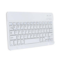 Ultra Slim Wireless Bluetooth Aluminum Gaming Keyboard White - £47.15 GBP