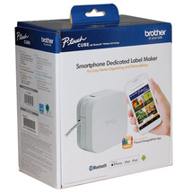 Brother P-Touch Cube Smartphone Label Maker Bluetooth Wireless PT-P300BT - New - £39.95 GBP