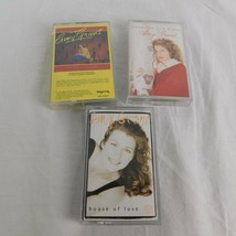 Lot of 3 Amy Grant Music Cassettes Home For Christmas House Of Love Never Alone - $11.65