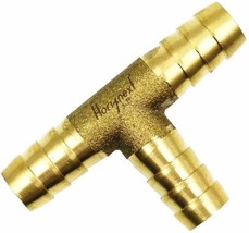 Horiznext Brass Hose Splicer Fitting, Tee, 5/8&quot; x 5/8&quot; x 5/8&quot; Hose ID Ba... - $31.99