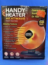 HANDY HEATER - 1500-Watt 18.5 in. Electric Ceramic Parabolic Space Heater - $49.49