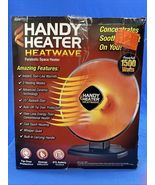 HANDY HEATER - 1500-Watt 18.5 in. Electric Ceramic Parabolic Space Heater - €42,98 EUR
