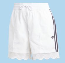 adidas Originals 3S Lace Trim Shorts Women Lifestyle Casual Pant AsiaFit... - $82.68