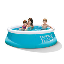 Intex 6ft x 20in Easy Set Inflatable Outdoor Kids Swimming Pool - $51.32