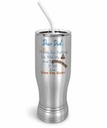 PixiDoodle Father&#39;s Day Cat Dad Insulated Coffee Mug Tumbler with Spill-... - £27.53 GBP+