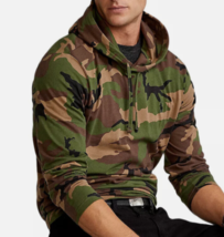 Polo Ralph Lauren Men's Medium M Hooded T-Shirt Camo Nwt - £39.82 GBP