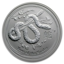 2013 Australie 50 Centimes Série II Lunaire Année De The Snake 1/2 OZ Ar... - €54,80 EUR