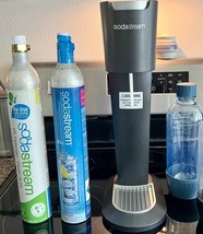 SodaStream Jet Sparkling Water Maker + 1 Bottles + 1 Full CO2 and One Empty CO2 - £45.65 GBP