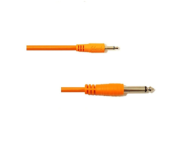 Shock Electronix 1 Meter 3.5MM 1/8&quot; to 6.35MM MONO 1/4&quot; Patch Jack CV Cable - £3.18 GBP