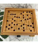 Brio of Sweden Vintage Labyrinth Game Wood Maze 70s Labyrinthspel Original - £22.11 GBP