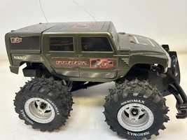 Nikko Hummer H2 RC Truck 27MHz 4WD 1:20 Scale 10&quot; SUV Monster Off-Road Toy - $19.75