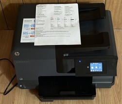 HP Officejet Pro 8610 All-In-One Inkjet Printer Print Fax Scan Copy Web TESTED - $230.00