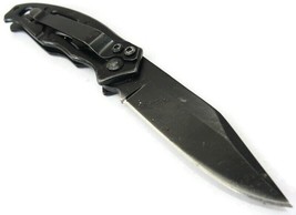 Summit Trail Stainless Steel Lock Back Folding Pocket Knife - £7.77 GBP