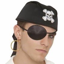 Pirate Black Silk Eye Patch - £2.91 GBP