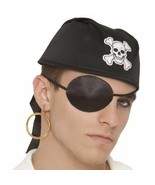 Pirate Black Silk Eye Patch - £2.90 GBP