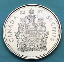 2017 Uncirculated Canadian 50 cents / Half Dollar coin Peace Age 6 is KM#53 Buy. - £2.26 GBP