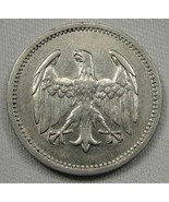 1925-A Germany .500 Silver 1 Mark XF Coin AD931 - £48.61 GBP