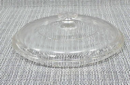 Vintage Pyrex or Pot Solid Glass Round Lid Model #406 7 1/4 Inch - £7.95 GBP