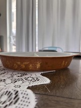 pyrex early american heritage divided dish - $18.99