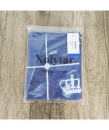 Xolytar Elegant Blue and White Pillow Covers - 20 x 30 Inches, Soft and ... - £6.05 GBP