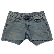 Western Avenue Booty Denim Cut-off Shorts Size 9 Blue Stretch - £19.33 GBP