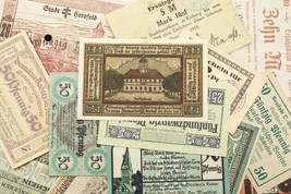 1920&#39;s Germany Notgeld Money 26pc - Ettal, Kamen, Neusalz, Strasburg - $99.00