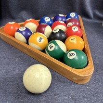 Vintage Complete Set of Billiard Pool Balls Estate Find - £19.46 GBP