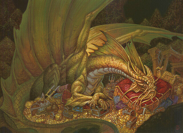 Primary image for Conjured Gold Dragon Spirit! Protection and Wealth Guaranteed Paranormal Magic