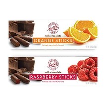 Sweet Candy Milk Chocolate Orange &amp; Raspberry Sticks - Chocolate Covered Cand... - £38.83 GBP