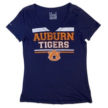 Under Armour Womens Heat Gear Semi Fitted Auburn Tigers V-Neck Shirt, Size Large - £9.61 GBP