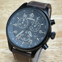 Timex Expedition Quartz Watch Men 100m Black Chronograph Date Analog New... - $52.77