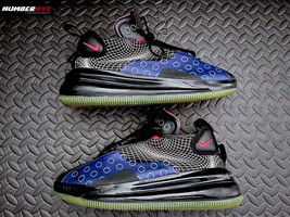 Authenticity Guarantee 
Nike Air Max 720 Waves D/MS/X Navy Black Running... - $123.74