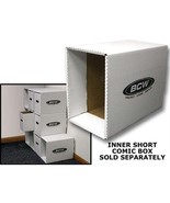 5 BCW Short Comic Houses and 5 BCW Short Comic Storage Boxes - €80,26 EUR