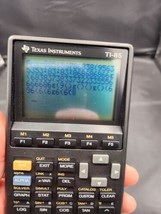 Texas Instruments TI-85 Graphing Calculator powers on dead pixels dark spot ti85 - £7.13 GBP