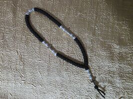 Black handmade 50 knot prayer rope, traditional Christian komboskini, fa... - $20.00