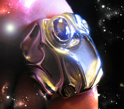 HAUNTED RING REPEL AND REPAIR ALL LOSSES HIGHEST LIGHT COLLECT OOAK MAGICK  image 2