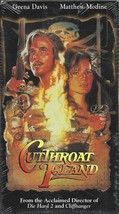 VHS - &quot;CutThroat Island&quot; with Geena Davis &amp; Matthew Modine - Adventure! - £2.35 GBP