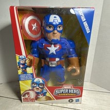 Captain America 10” Action Figure Marvel Super Hero Adventures - £12.48 GBP