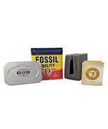 Genuine Fossil Collectible Presentation Display Tin Box Gift Watch Membe... - $18.04