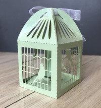 100pcs Pearl Green Chocolate Gift Packaging Boxes,Laser Cut Wedding Favor Boxes - £27.17 GBP+