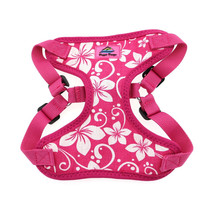 Wrap and Snap Pink Hibiscus Choke Free Dog Harness - Size S - $265.90 MXN