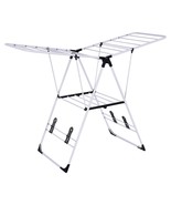 Portable Laundry Clothes Storage Drying Rack - Color: White - $172.88 CAD