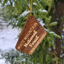 White Mountain National Forest Wood Ornament New Hampshire - £14.79 GBP