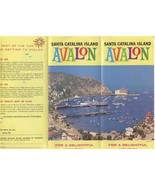 Avalon Santa Catalina Island &amp; Catalina Welcomes You Brochures Californi... - £25.03 GBP