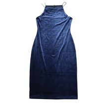 Forever 21 Dress Womens M Blue Sleeveless Square Neck Fitted Cocktail Ou... - $29.70